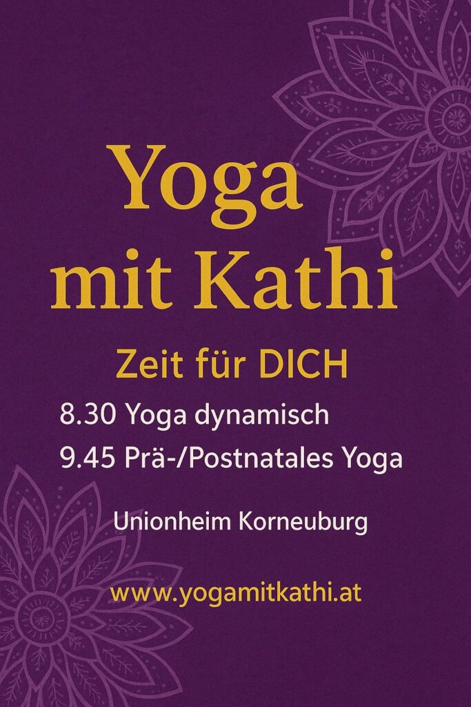 Katharina Scheer-Yoga Werbung 2025